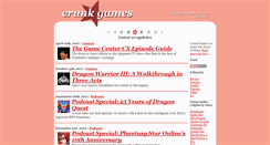 Desktop Screenshot of crunkgames.com